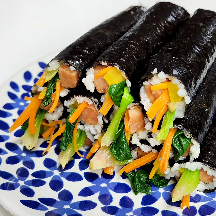 꼬마김밥 완성