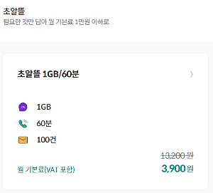 알뜰 요금제