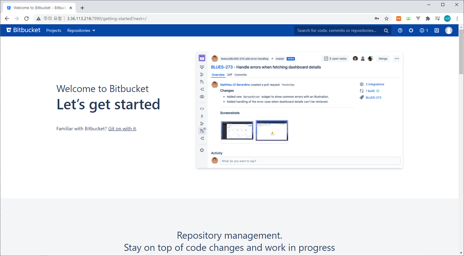 Bitbucket/Bamboo 구축하기 네이버 블로그