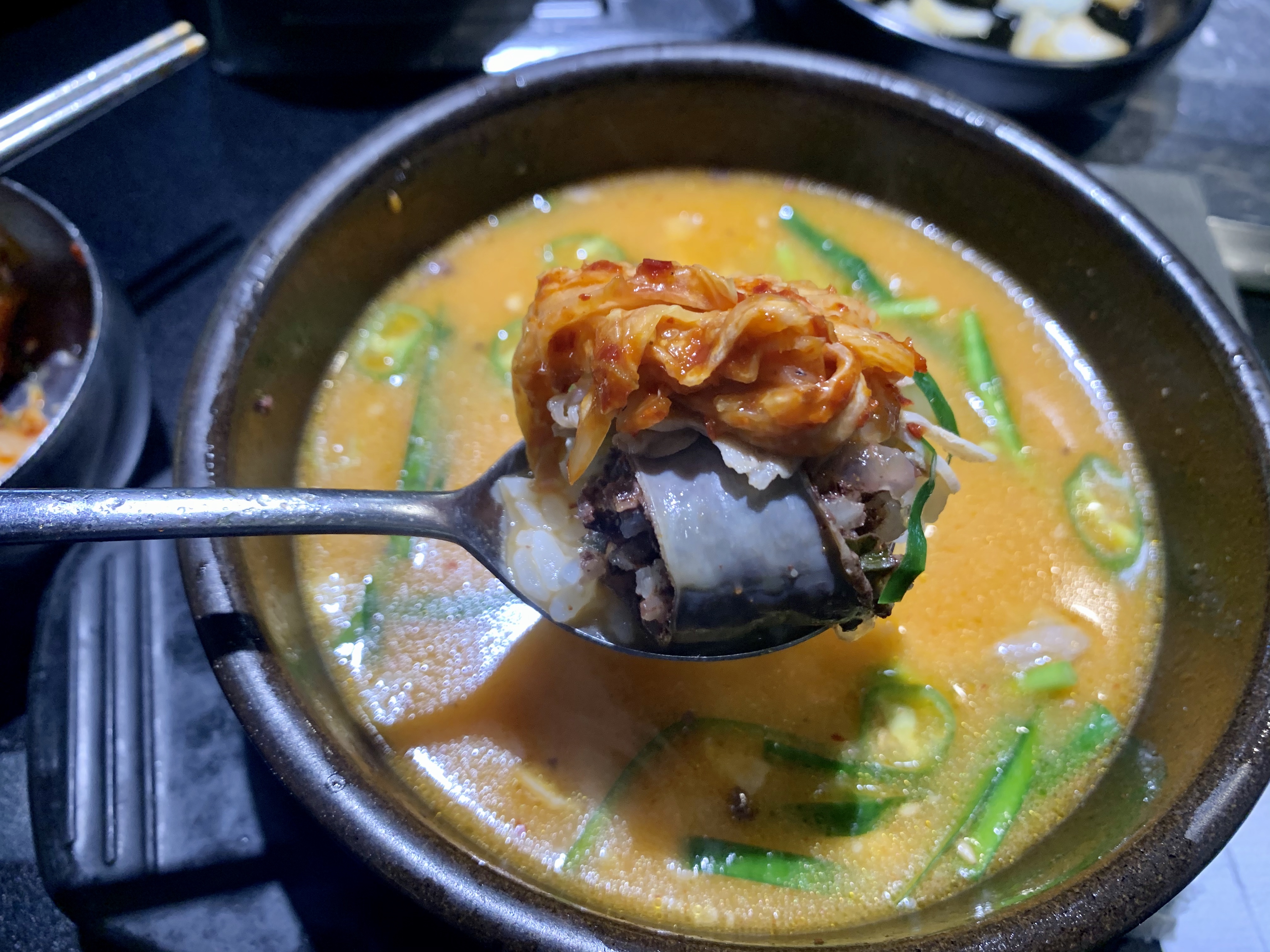  선릉역 직장인 점심 순대국밥 육고탁