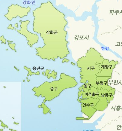 인천광역시 지역분석