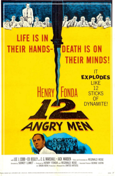 넷플릭스에 있는 IMDb 평점 높은 영화 12명의 성난 사람들 포스터