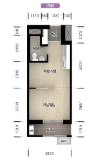 17단지 평면도