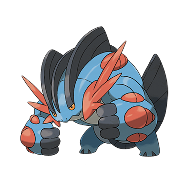  [포켓몬도감]  No. 260 메가대짱이 Swampert #260 Mega Swampert