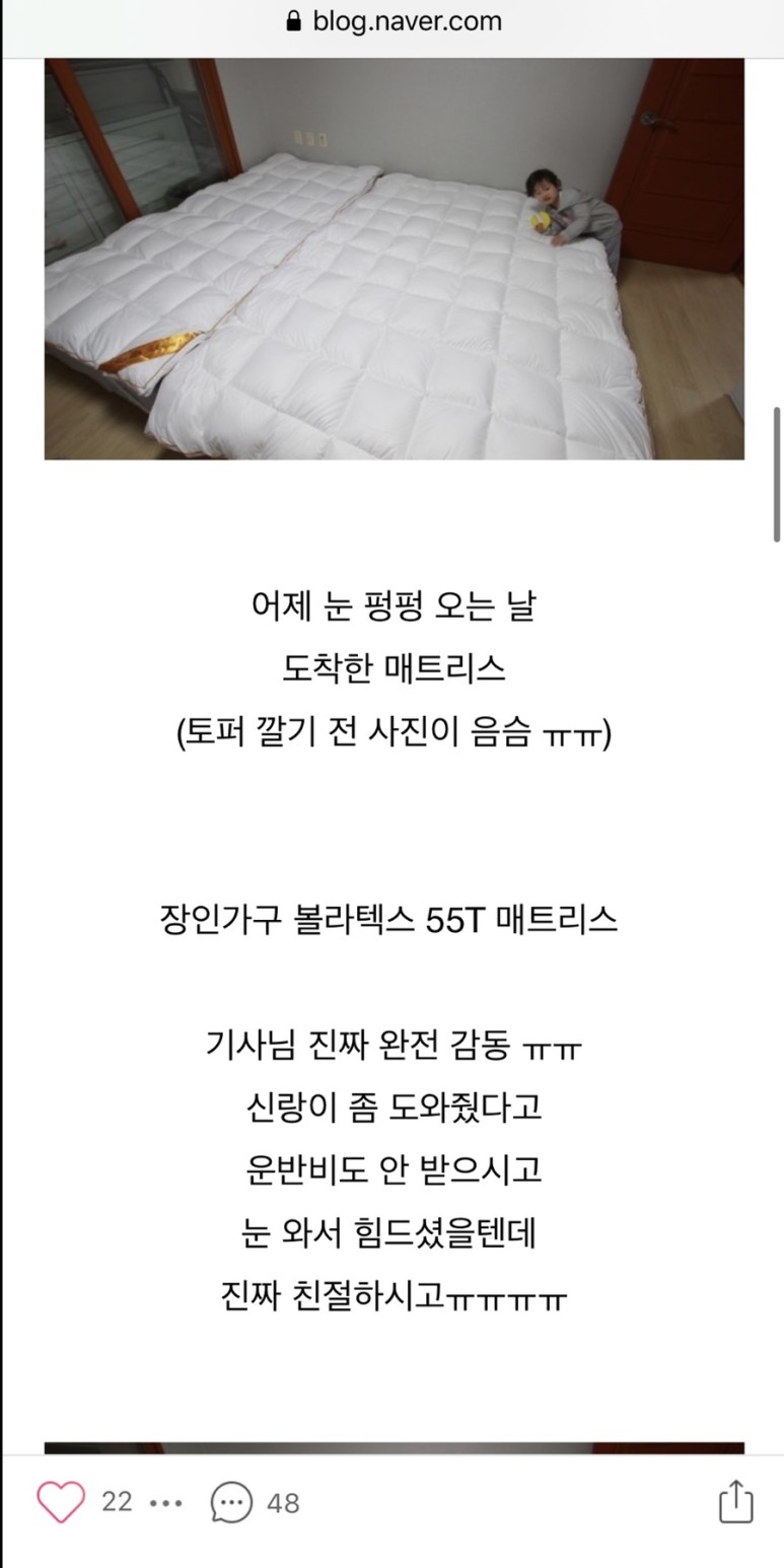 장인가구 침대 [내 돈 내고/이사일기] 장인가구 안단테 41