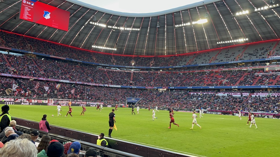 호펜하임 경기 직관후기 (알리안츠아레나) [뮌헨일상] #45. FC바이에른 vs 16