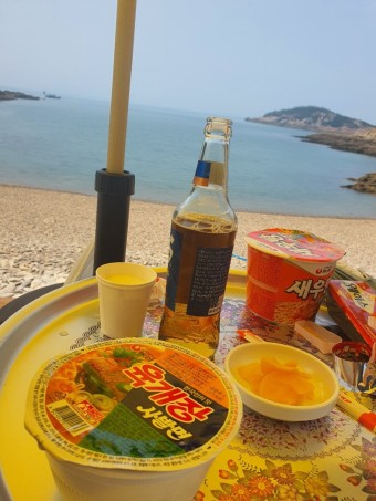  바지락 라면