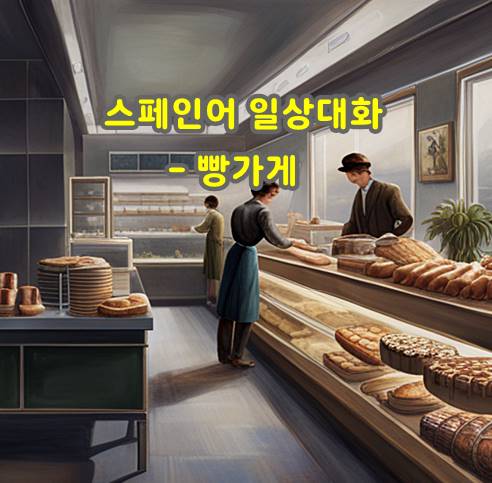  스페인어 일상 기초 회화 배우기: 빵 가게에서 구매하기
