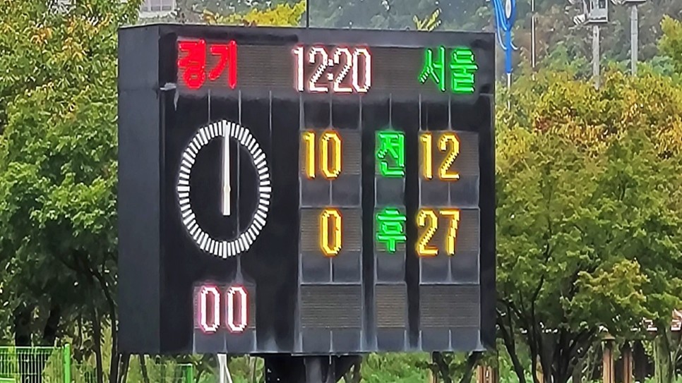 럭비경기 관람 후기! 1도 27