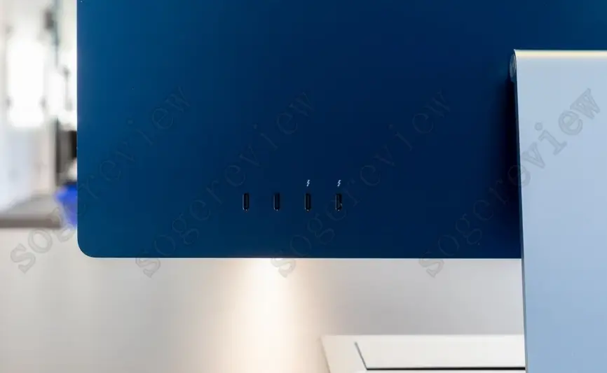 Apple iMac M3(2023년형) USB-C 포트