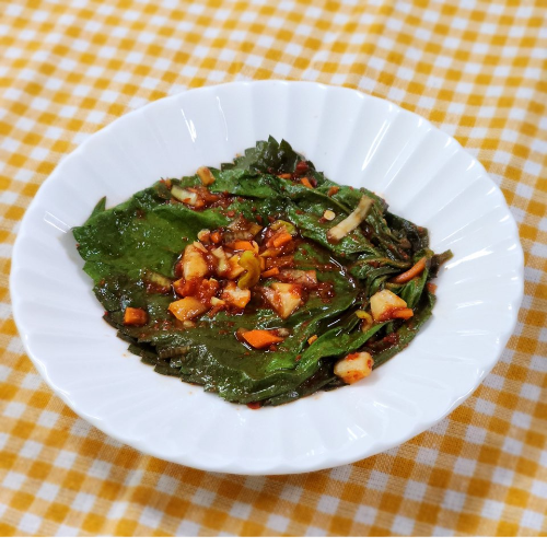 양념깻잎지