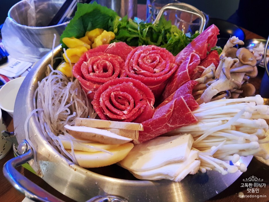 [서면 술집] 미남: 장미전골이 맛있는 감성분위기 서면 술집