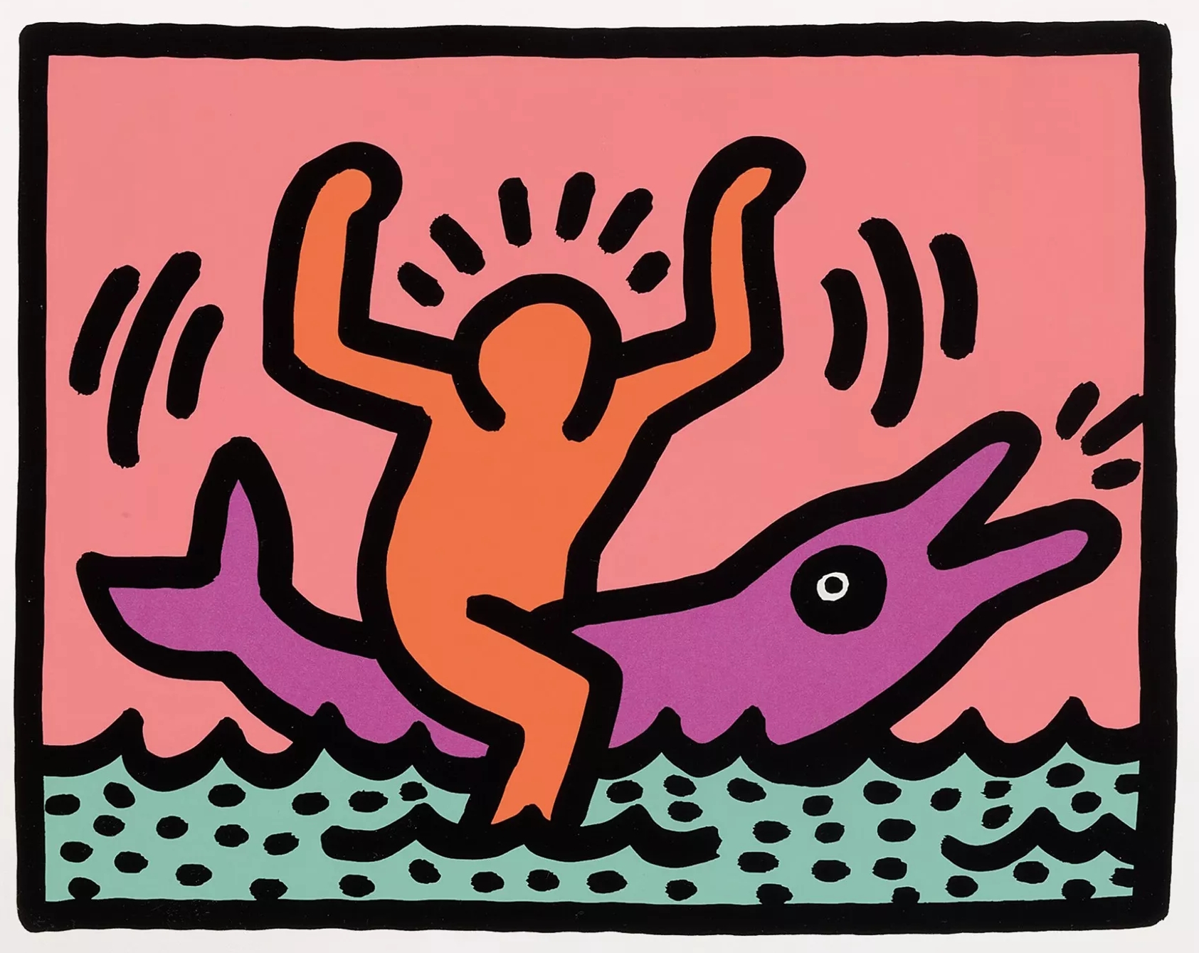 키스 해링(Keith Haring)&#44; 미국&#44; 미술가&#44; 1958-1990