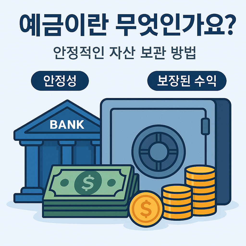 금융 초보자도 쉽게 이해하는 예금의 모든 것