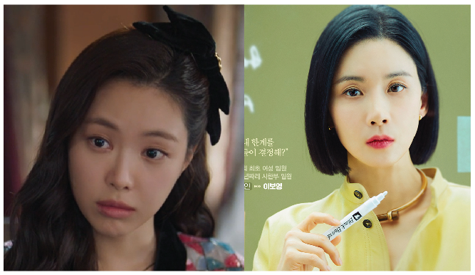 JTBC 대행사의 손나은과 이보영