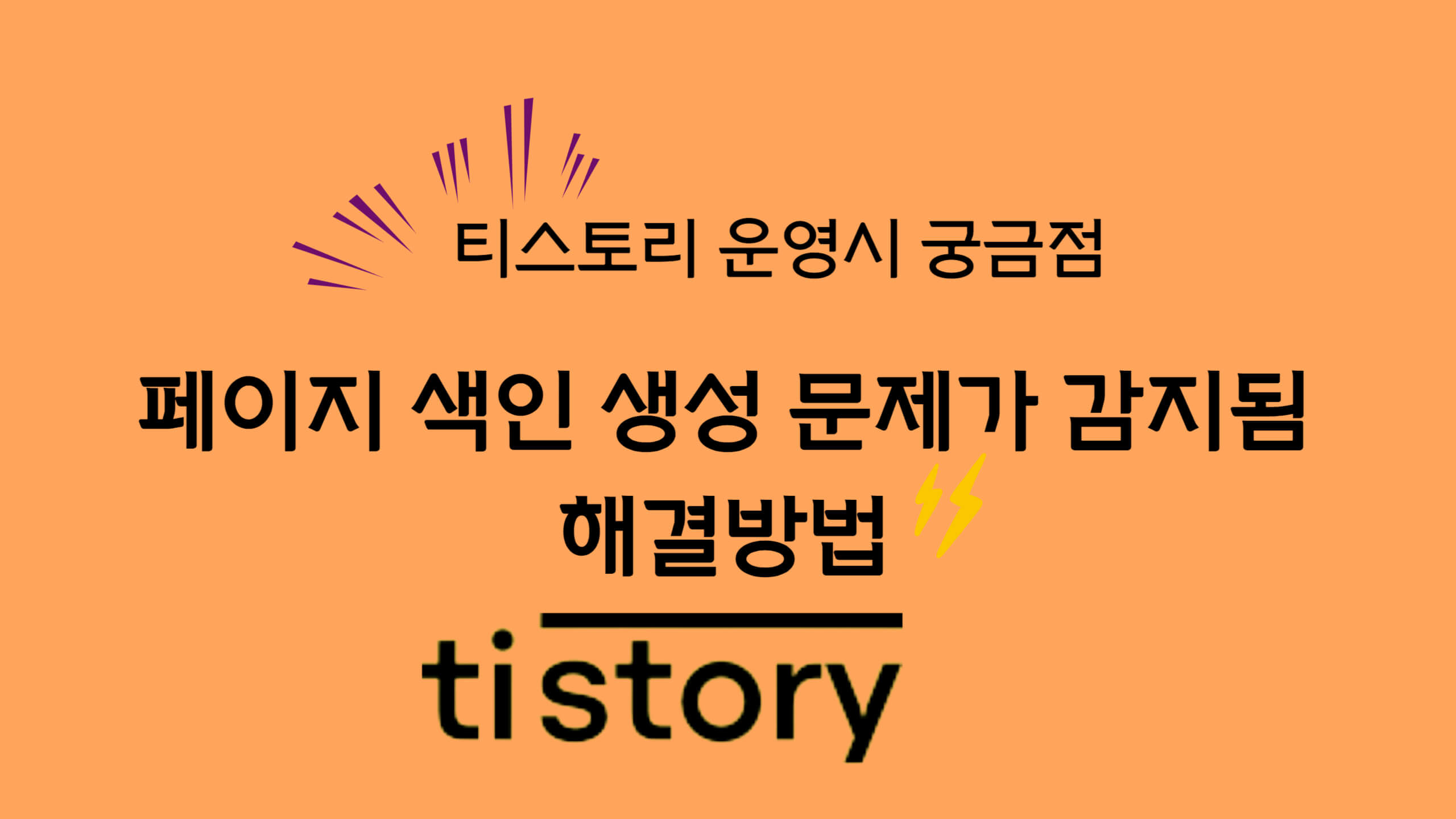 페이지 색인 생성 문제가 감지됨 해결방법