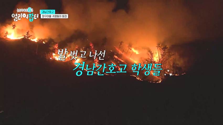 고령화 마을 + 산불 피해 지역으로 봉사 활동을 간다는 경남 한 고등학교 | 인스티즈