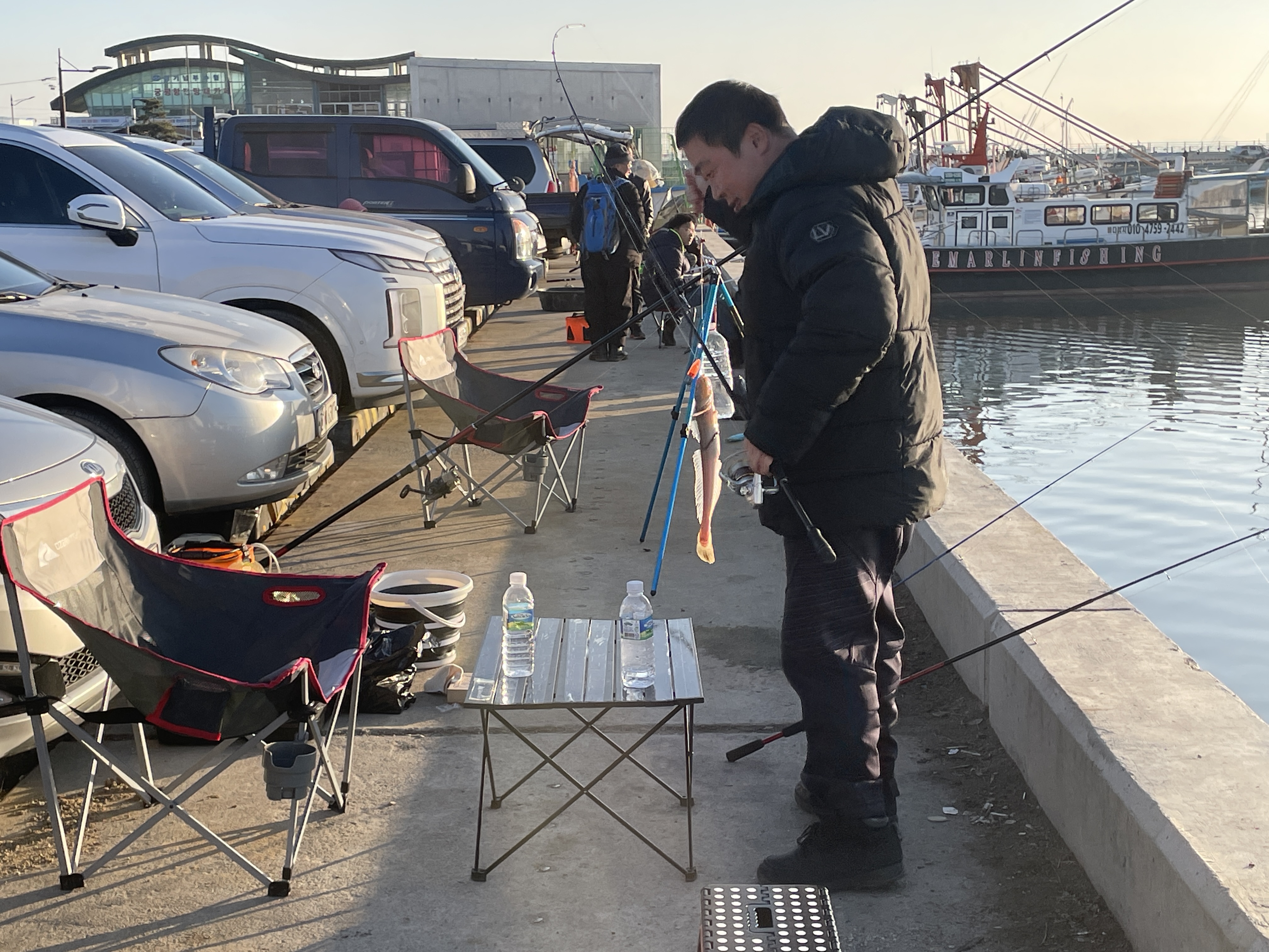  탄도항 전곡항 낚시금지 궁평항 망둥어 낚시 양화지고 방화대교 데이터뱅크 databank DBC6111DF 메이호 meiho 태클박스
