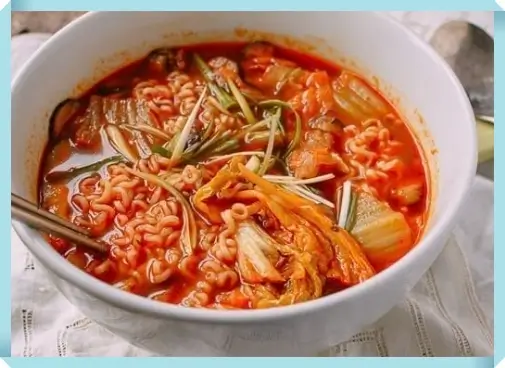라면 김치 최애 음식
