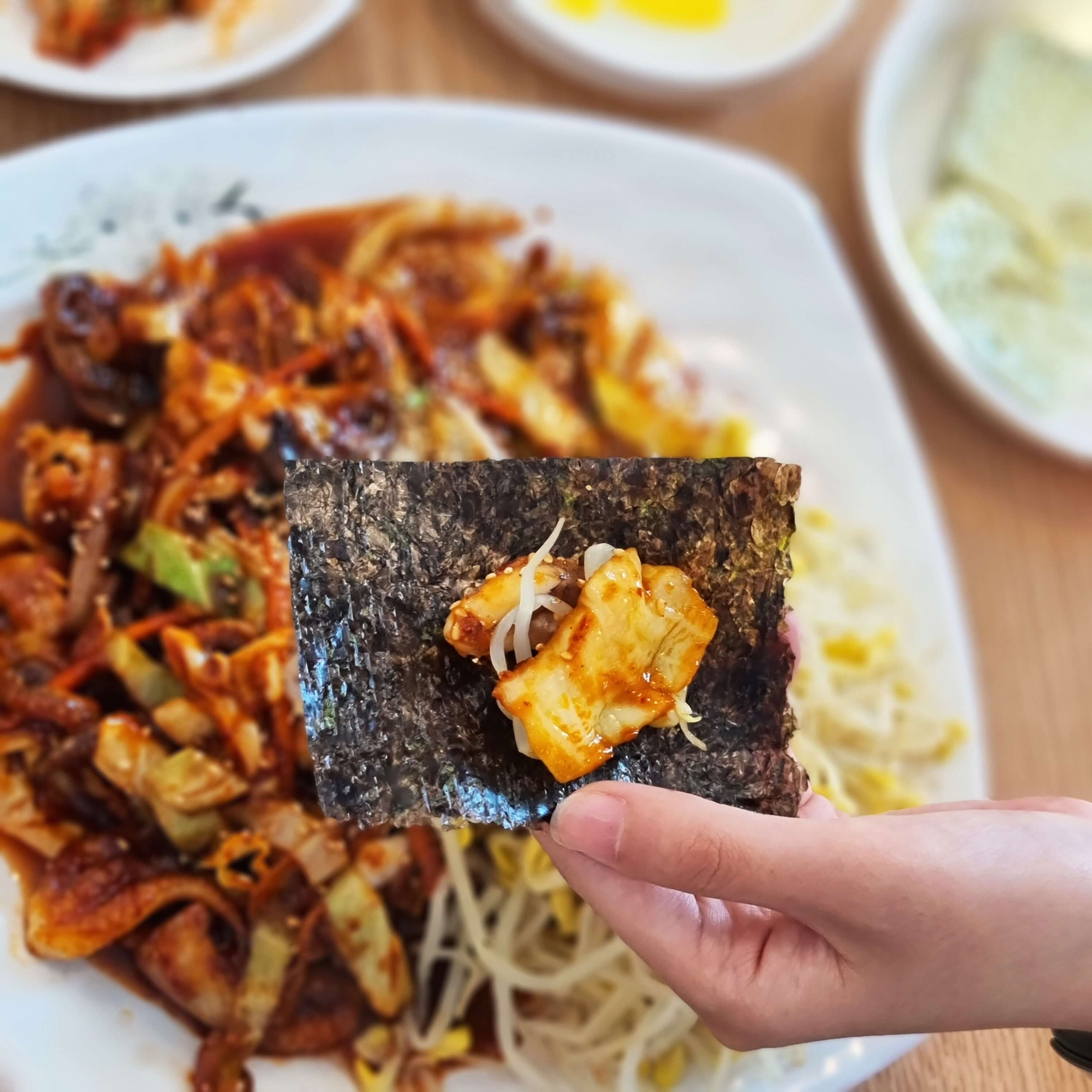 온천칼국수 쭈꾸미6