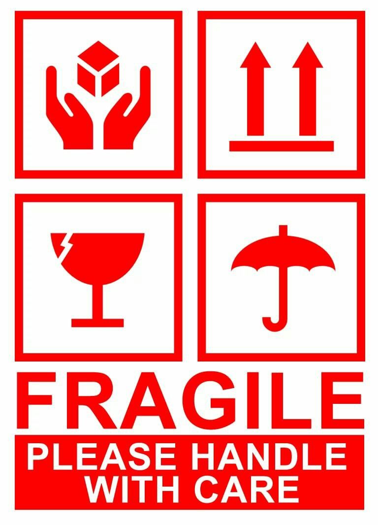  깨짐주의 Fragile 로고 여러개 모음