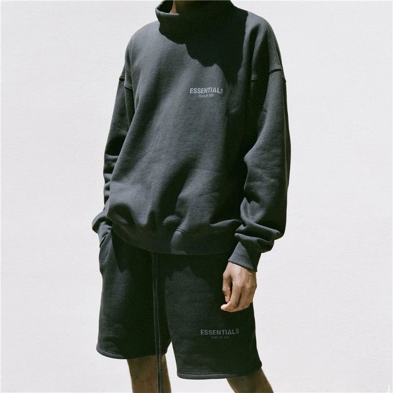  [FEAR OF GOD] 피어오브갓 에센셜 로고 폴라 스웨트 셔츠 맨투맨 티셔츠 (6 COLOR)