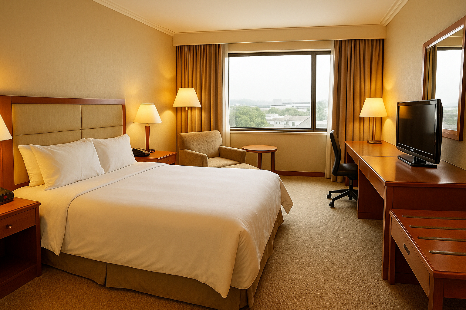 리갈 에어포트 호텔 (Regal Airport Hotel) 내부 객실 사진