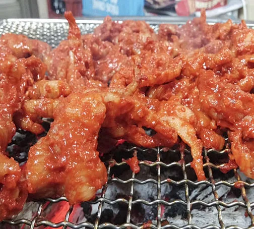 원조숯불닭불고기집