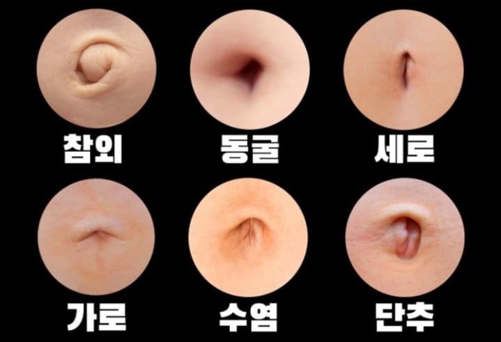  [성격테스트] 배꼽 모양으로 알아보는 성격 테스트