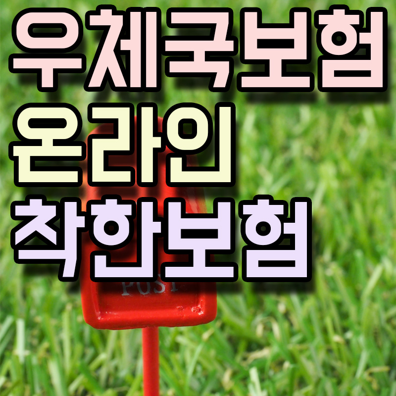  우체국보험 무배당우체국온라인착한안전보험 정보 알아보기