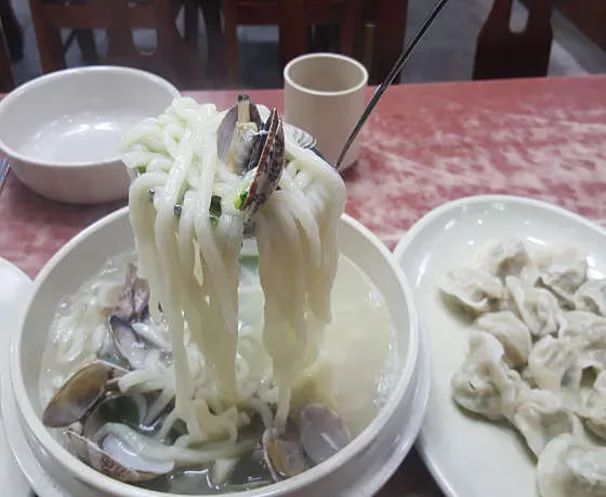 최고집바지락생칼국수