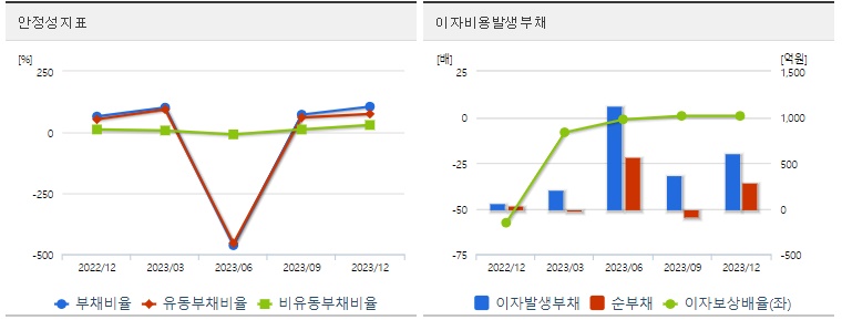 중앙첨단소재 주가 안정성