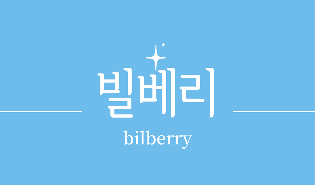&#39;빌베리&#39;