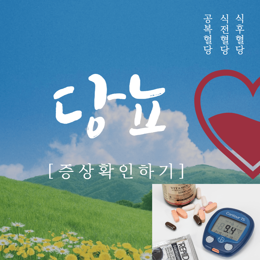 당뇨병 증상 확인하기