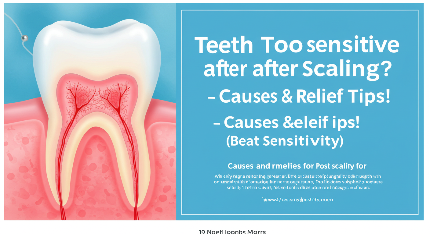Teeth Too Sensitive After Scaling? 😭 Causes &amp; Relief Tips! (Beat Sensitivity!)-4