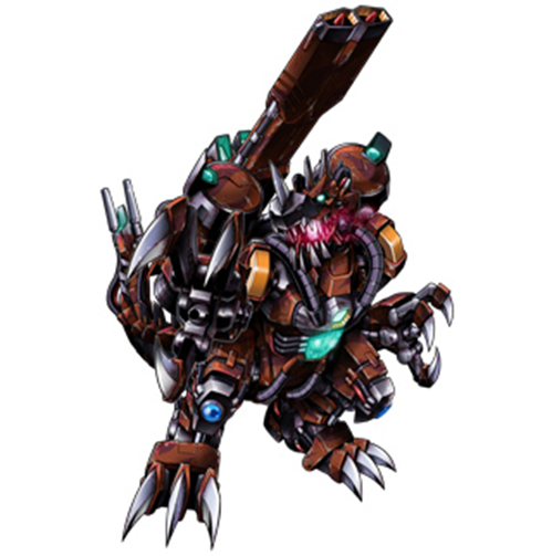  [디지몬도감] 러스트 티라노몬 ラストティラノモン RUSTTYRANOMON RUSTTYRANOMON