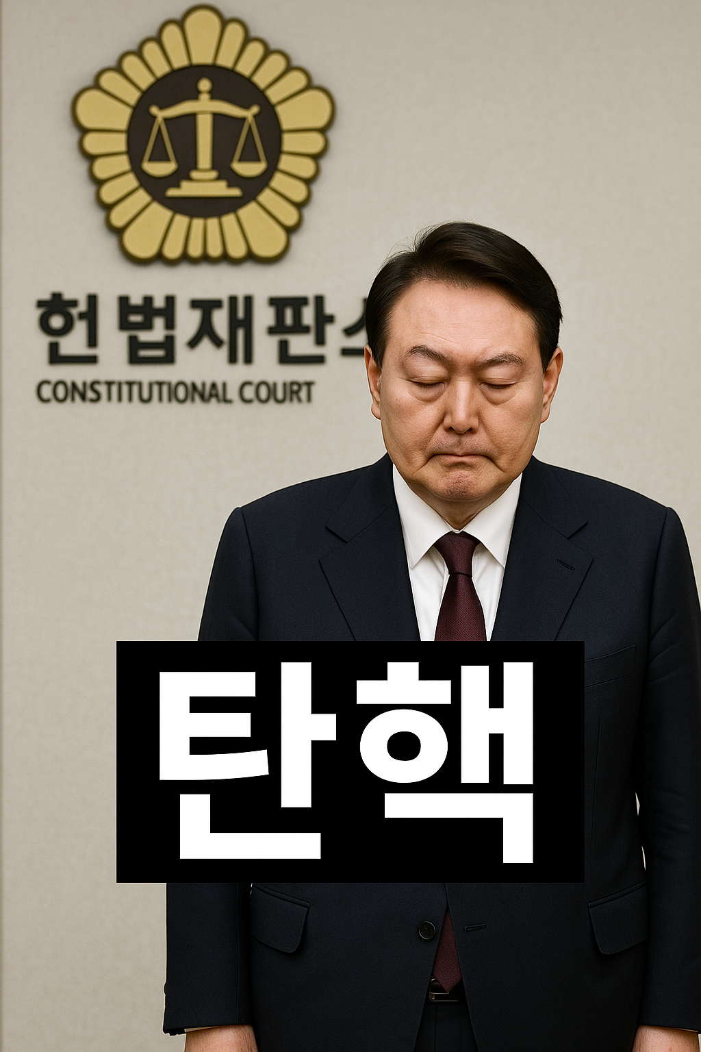 윤석열 대통령 탄핵 결정