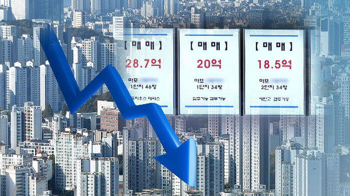 지금 부동산 분위기 (feat. 서울 아파트 실거래가 지수 하락)