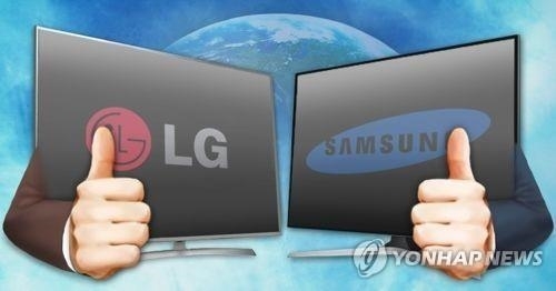 삼성 TV-LG TV-이미지