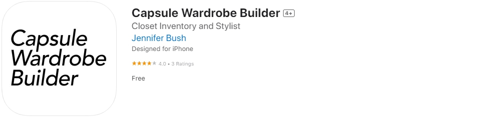 Capsule Wardorbe Builder