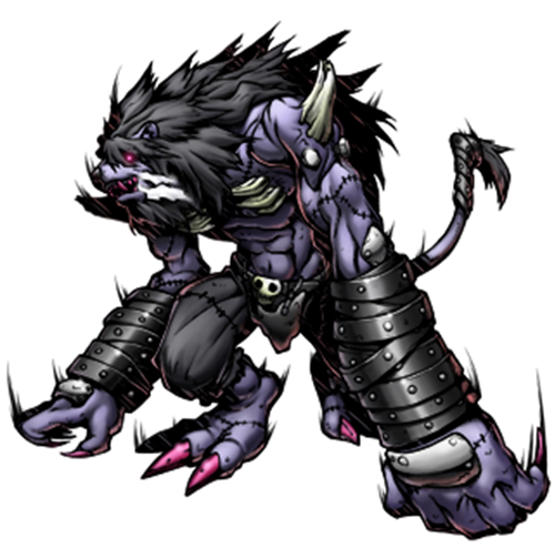  [디지몬도감] 매드 레오몬 マッドレオモン MADLEOMON MADLEOMON