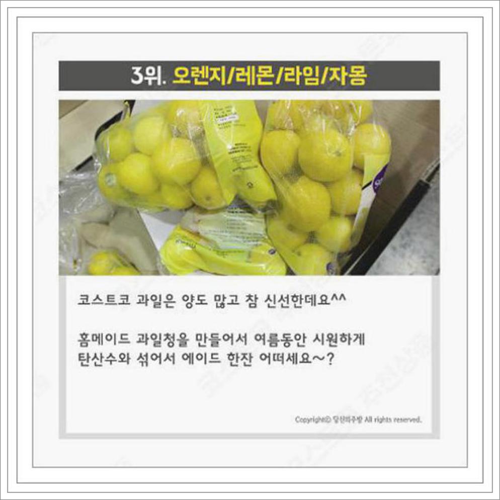 코스트코 추천상품