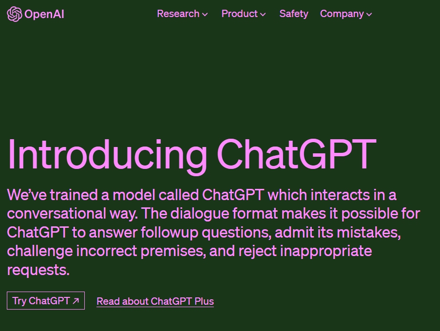 2-2 ChatGPT 웹사이트