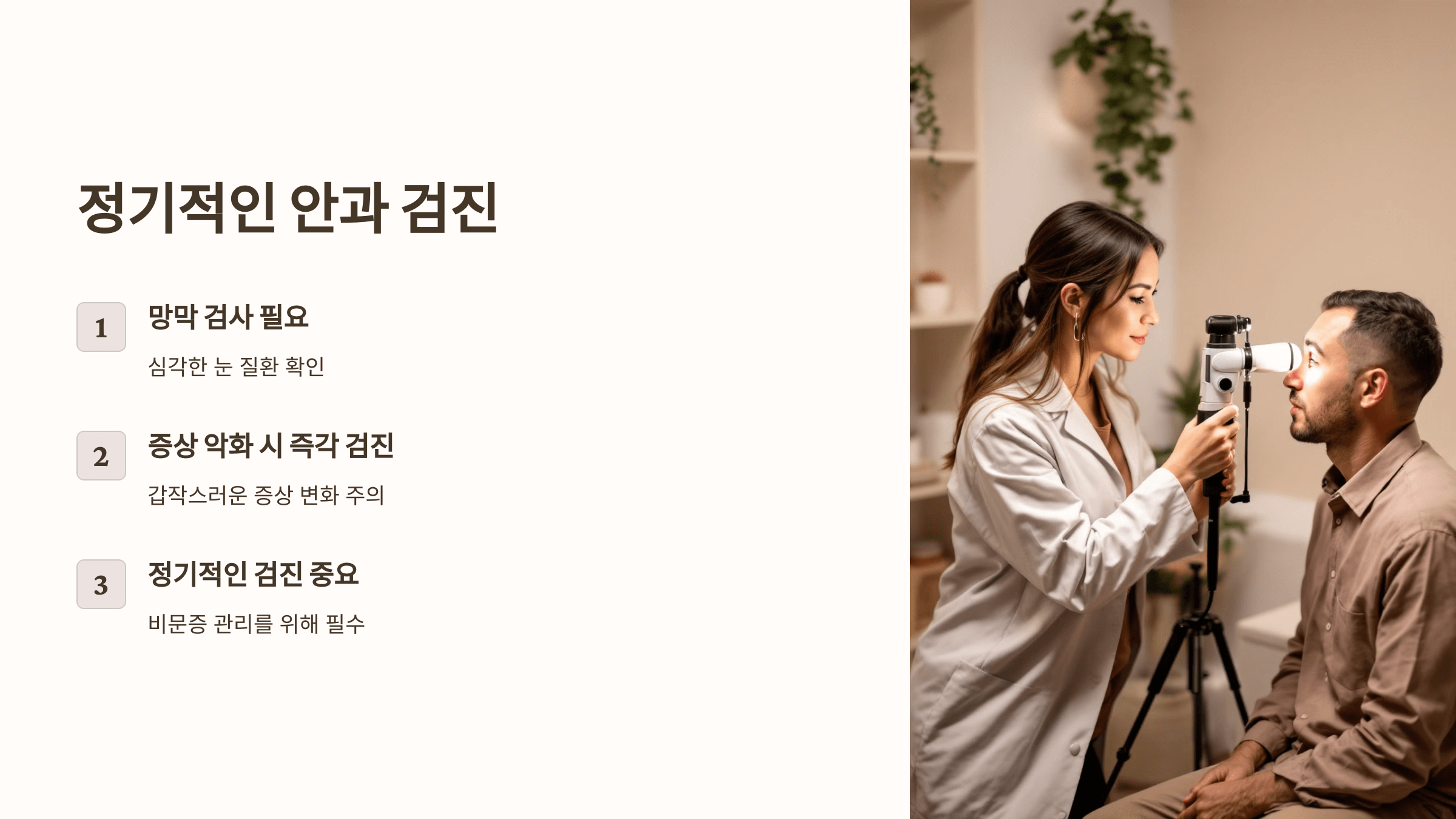 비문증과 관련된 사진입니다.