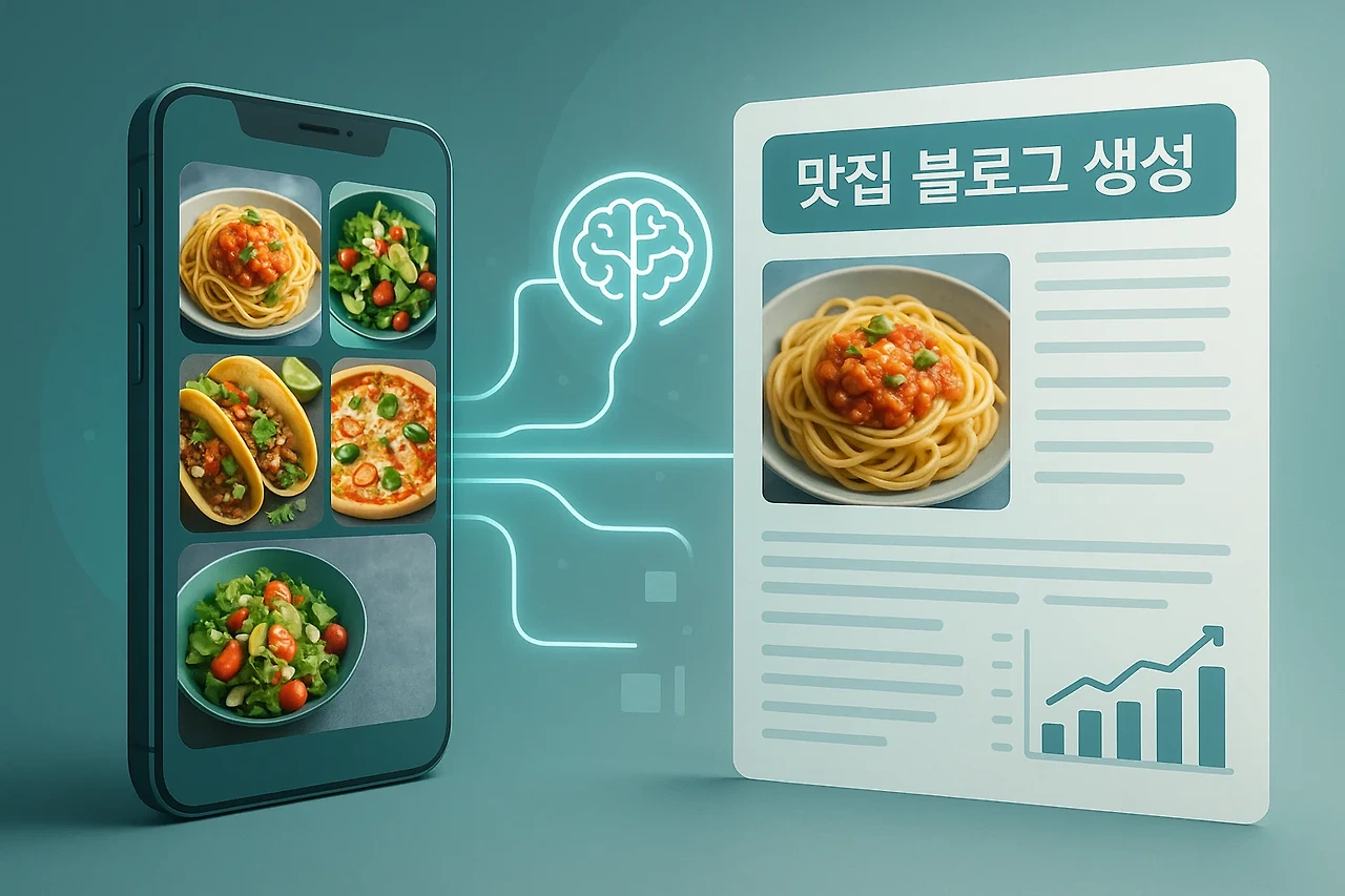 고품질 맛집 블로그 콘텐츠 초고속 제작 방법