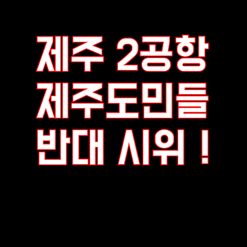제주도 2공항