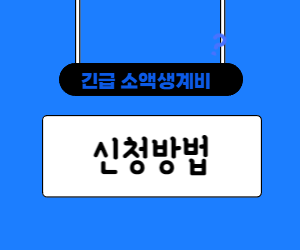  긴급 소액 생계비 대출 100만원 신청방법