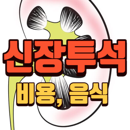  신장투석 비용, 음식, 장애등급 알아봅니다.
