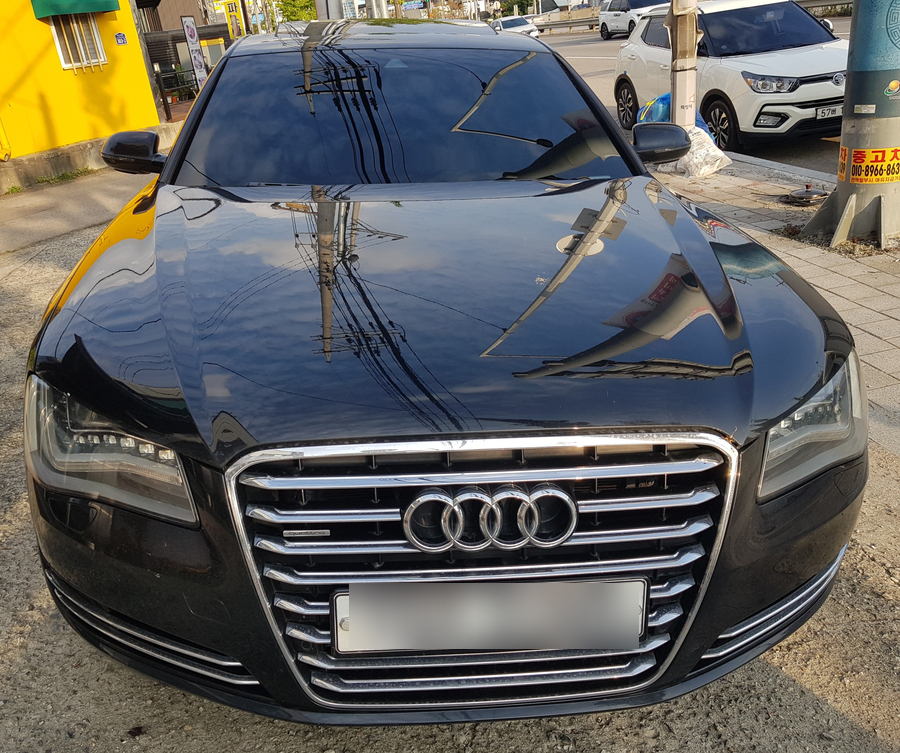  아우디A8 MMI먹통 오디오먹통 팝업스크린고장 수리