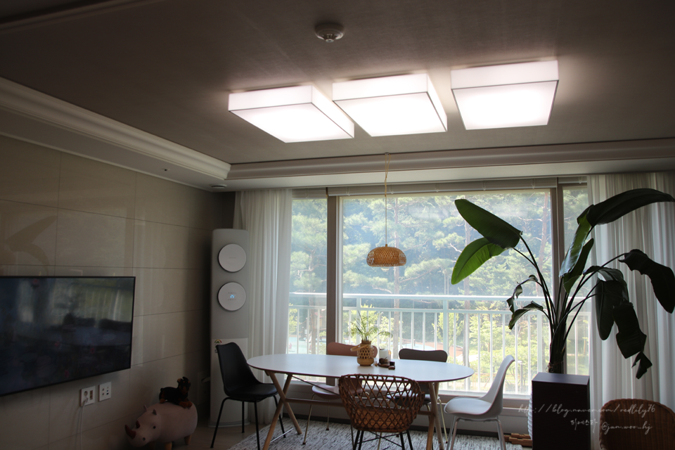 스마트 인테리어 조명 베스틴 루체클라우드 LED 거실등 추천 블루투스 14